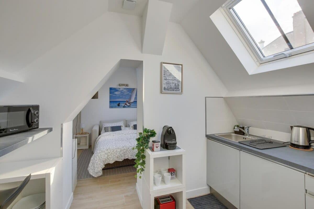 Ferienwohnung Cocon Napoleon Calme Fontainebleau Exterior foto